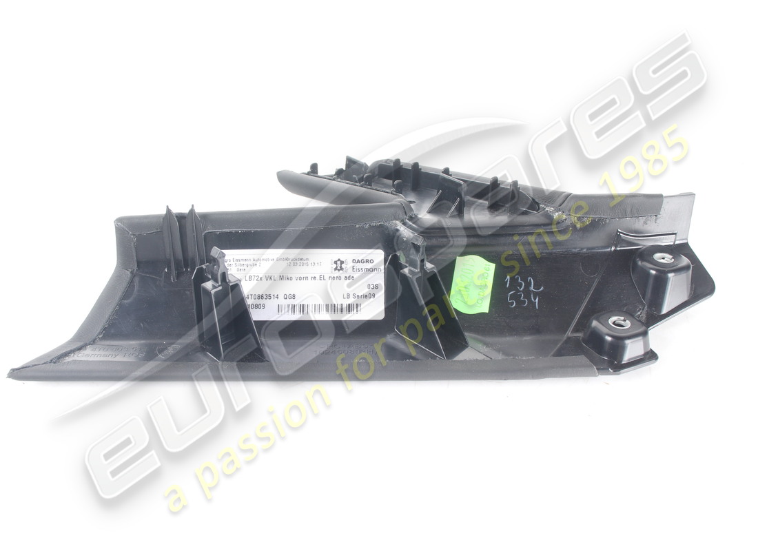 UTILISÉ LAMBORGHINI PARTIE INFÉRIEURE LW SIDECOVER TUNN.. NUMÉRO DE PIÈCE 4T0863514 (4) utilisé lamborghini partie inférieure lw sidecover tunn.. numéro de pièce 4t0863514 (4)