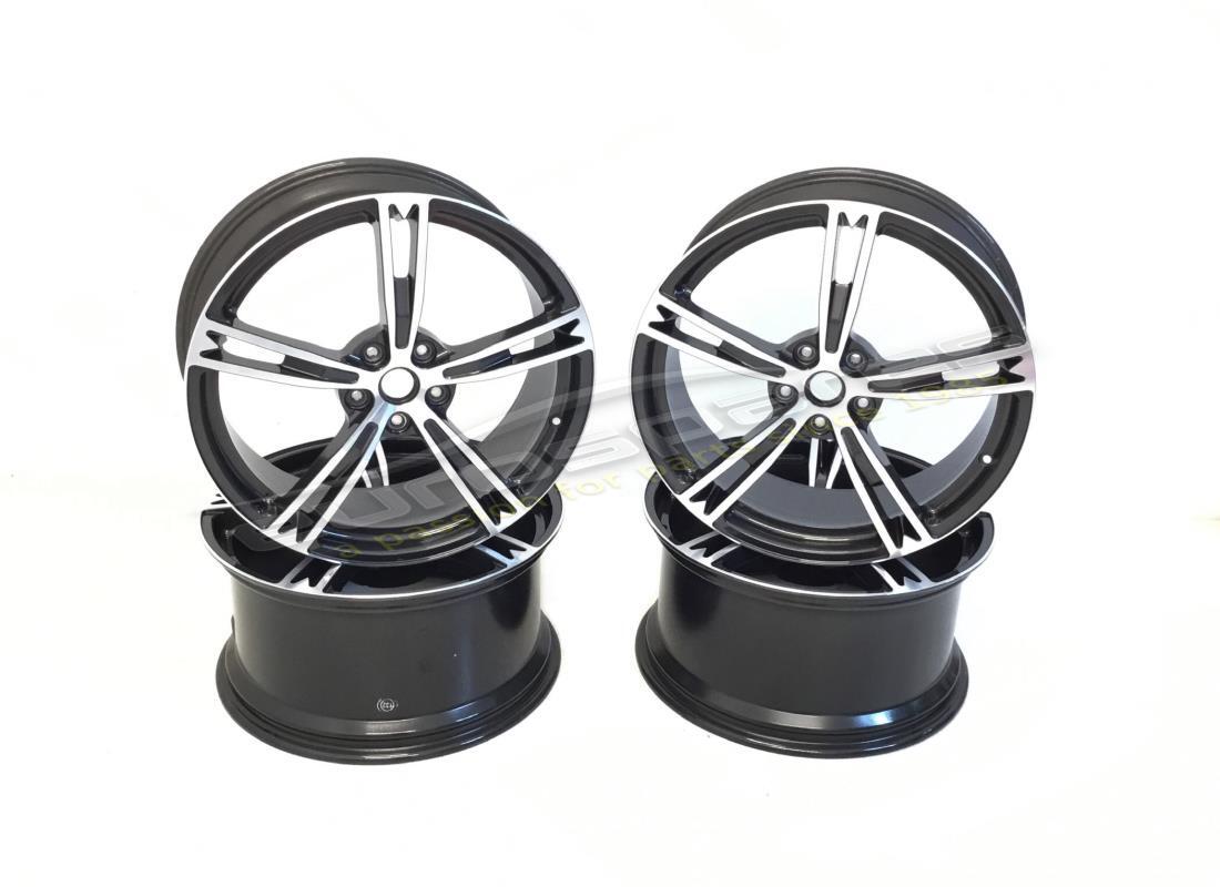 nouveau ensemble maserati roues (trofeo design) 20''. numéro de pièce 980001100 (1)
