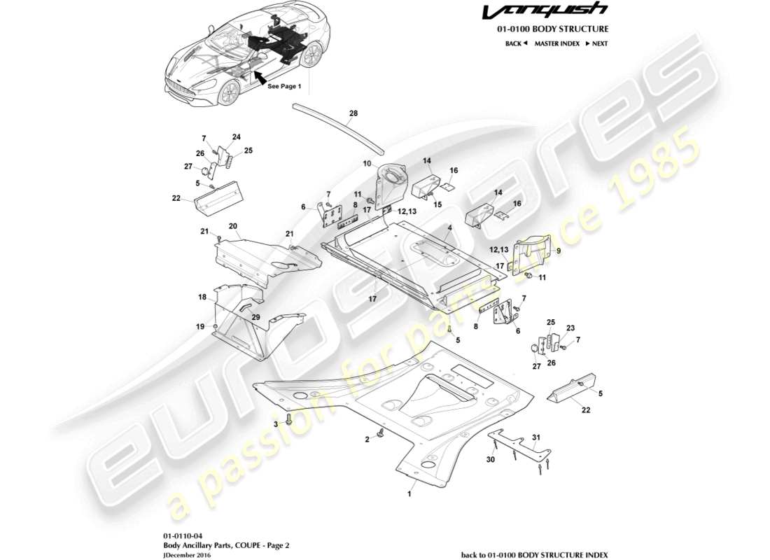 schéma de pièce contenant le numéro de pièce fd33-l17c857-aa