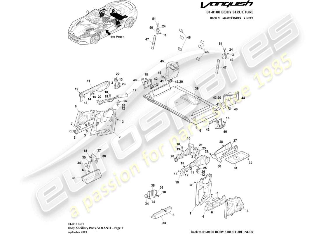 schéma de pièce contenant le numéro de pièce ed33-p8k141-aa