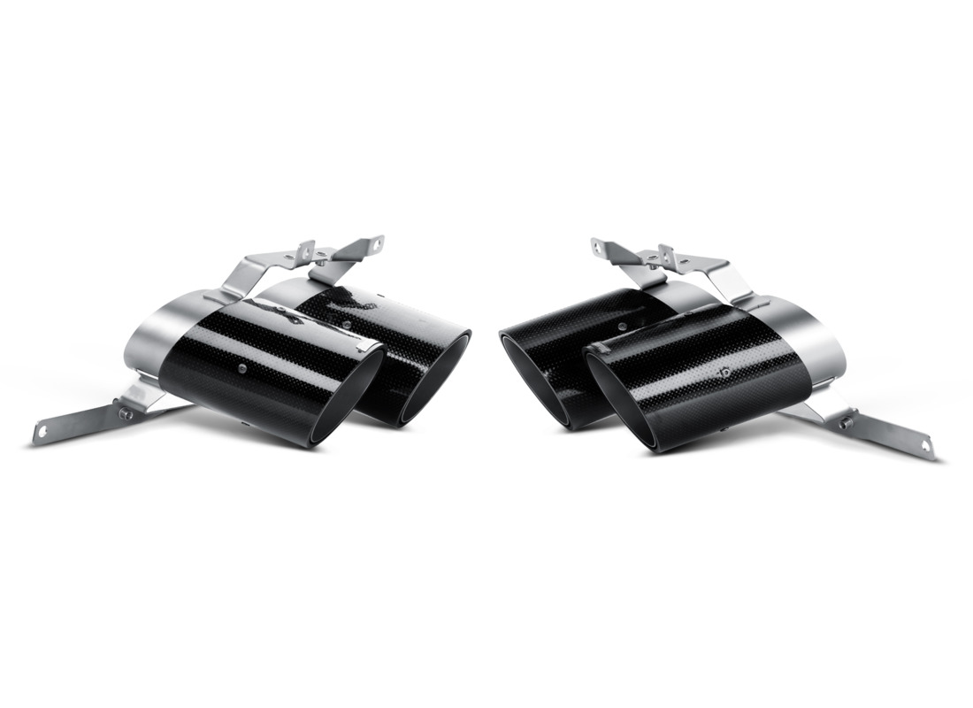 nouveau akrapovic lamborghini gallardo lp570-4 | ensemble de pot d'échappement (carbone). numéro de pièce tpct8 (1)