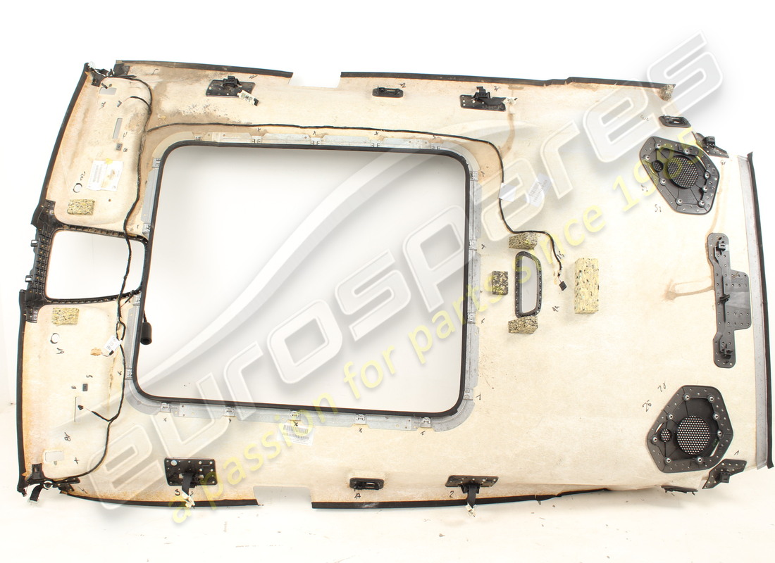 garniture de toit lamborghini endommagée. numéro de pièce 4ml867505ljr7 (3)
