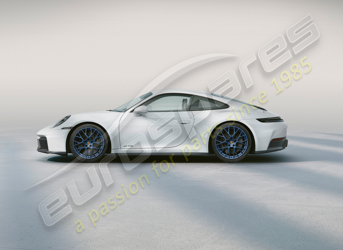ensemble de roues et de pneus d'hiver rs spyder design neuf porsche 20/21-inch, peint en bleu indigo. numéro de pièce 992044631g (2)