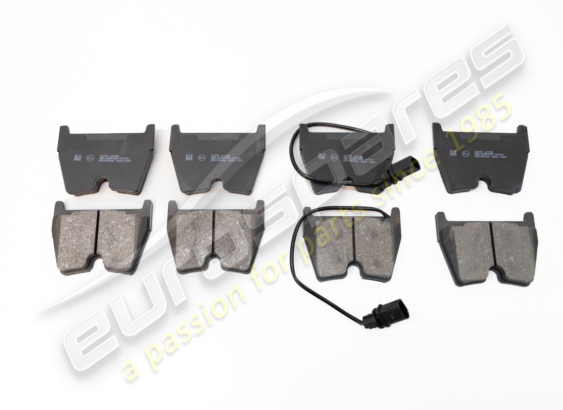 NOUVEAU KIT DE PLAQUETTES DE FREIN Eurospares. NUMÉRO DE PIÈCE 0031016774 (1)