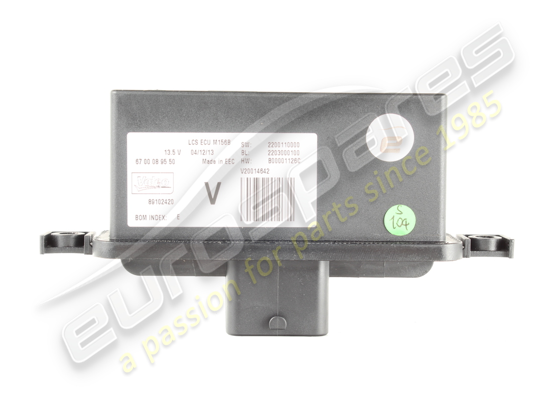 Unité de commande Maserati d'occasion pour phare adaptatif. Numéro de pièce 670008955 (1)