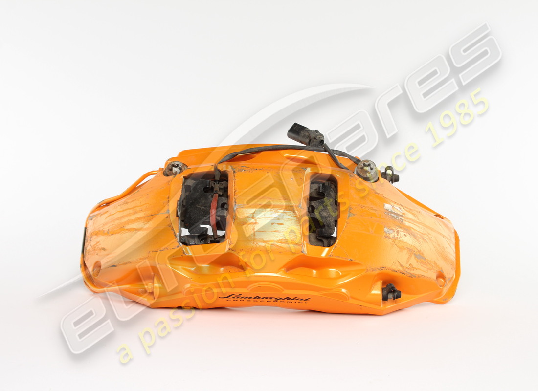 utilisé lamborghini étrier de frein 21 céramique 10k. numéro de pièce 4m0615106gf (2)