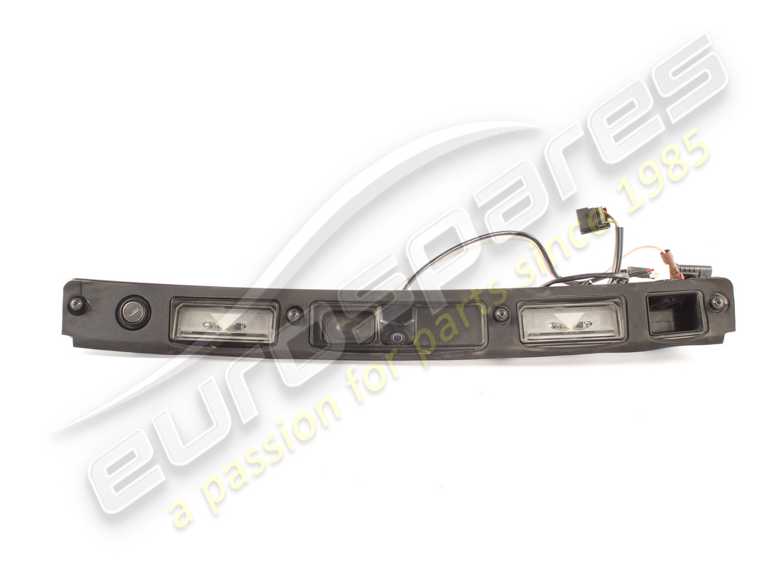 UTILISÉ Ferrari ÉCLAIRAGE DE PLAQUE D'IMMATRICULATION COMPLET S . NUMÉRO DE PIÈCE 804183 (1)