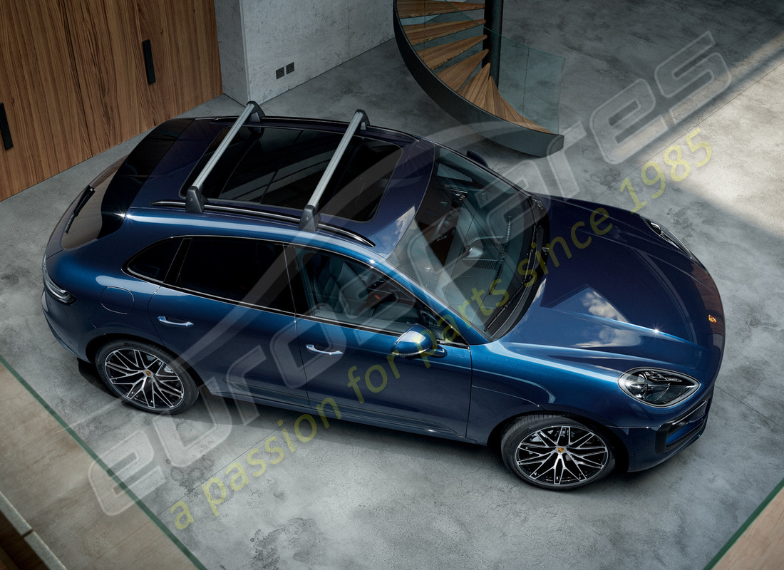 nouveau support principal du système de transport de toit porsche. numéro de pièce 95b860019c (3)