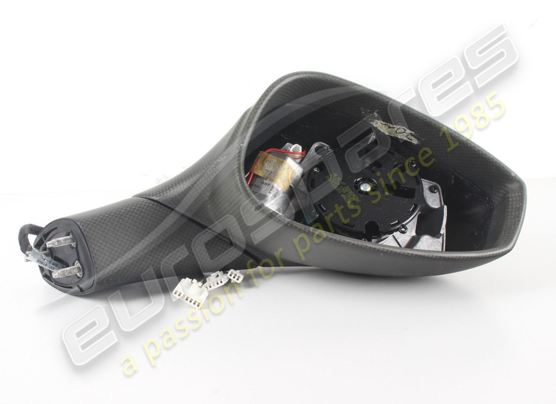 nouveau ferrari 458 vue arrière aspect carbone mat miroirs (sans verre). numéro de pièce 70002258 (3)