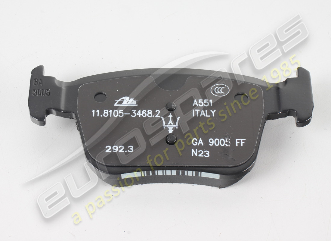 nouveaux maserati plaquettes arrière. numéro de pièce 673012303 (3)