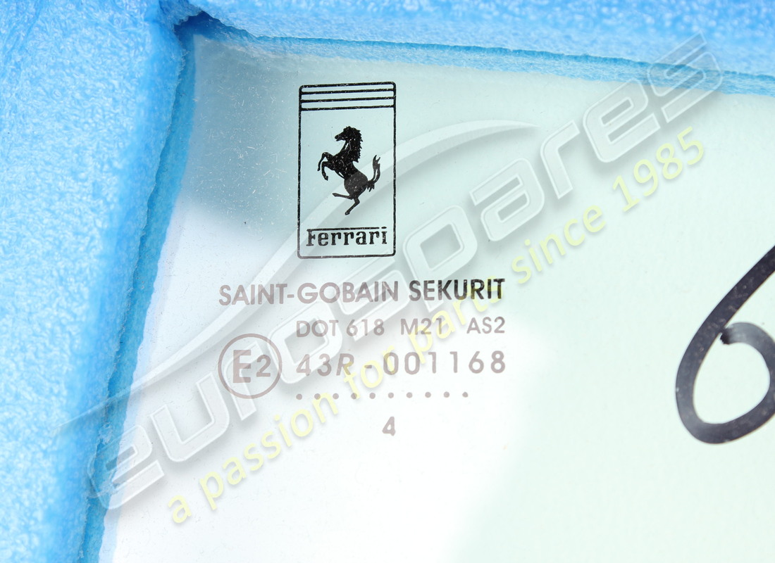nouveau (autre) ferrari vitre côté droit. numéro de pièce 68040400 (2)