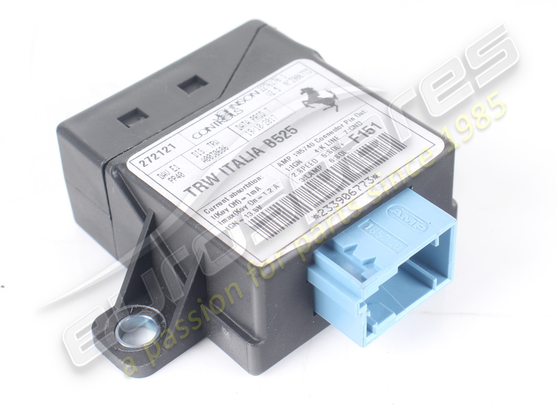 UTILISÉ Ferrari ECU DE COMMANDE DE DIRECTION ASSISTÉE. NUMÉRO DE PIÈCE 272121 (1)