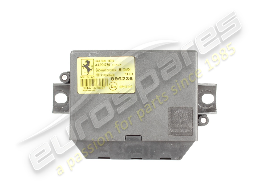 ECU DE NŒUD DE CAPTEUR DE STATIONNEMENT D'OCCASION Ferrari. NUMÉRO DE PIÈCE 896236 (1)