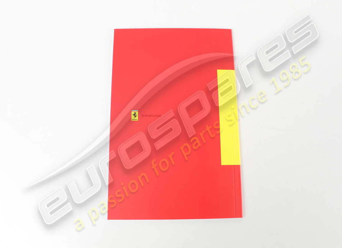 nouveau ferrari genuine manuel d'entretien. numéro de pièce 84545300 (3)