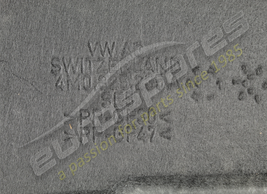 NOUVEAU LAMBORGHINI BOUCLIER VORNE 1. NUMÉRO DE PIÈCE 4M0825235AG (2) nouveau lamborghini bouclier vorne 1. numéro de pièce 4m0825235ag (2)