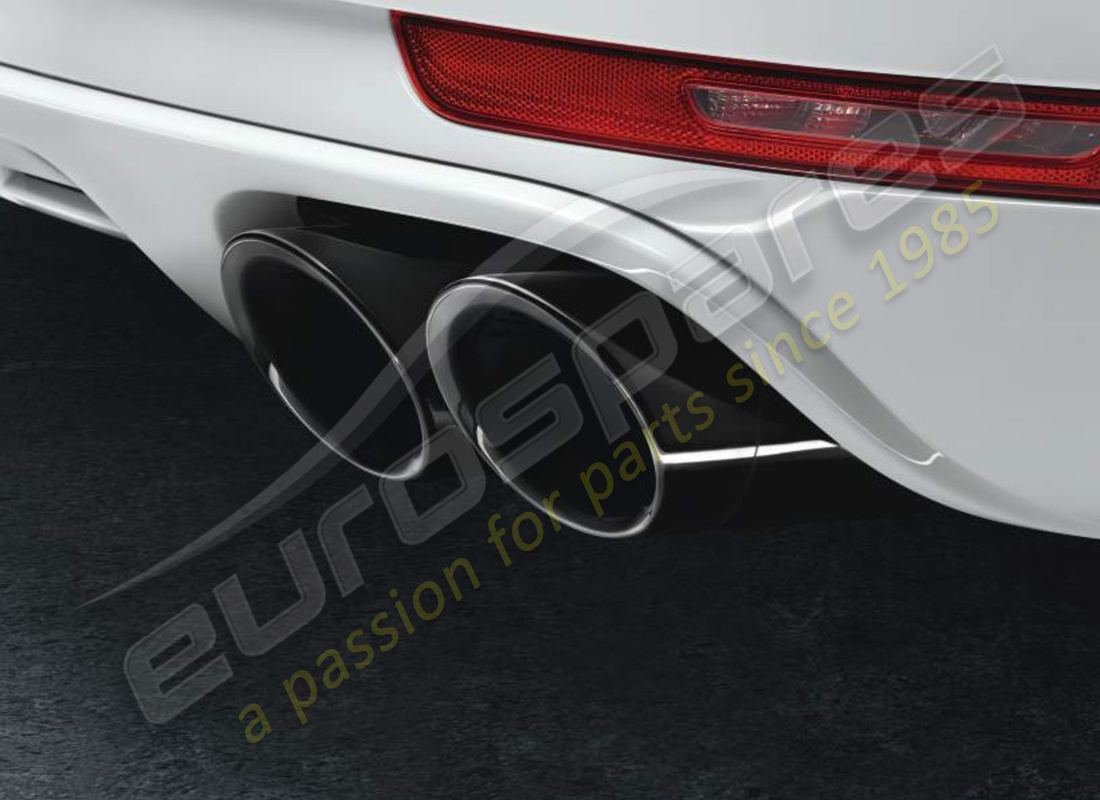 nouveau porsche sport tuyaux d'échappement. numéro de pièce 95b04420011 (1)
