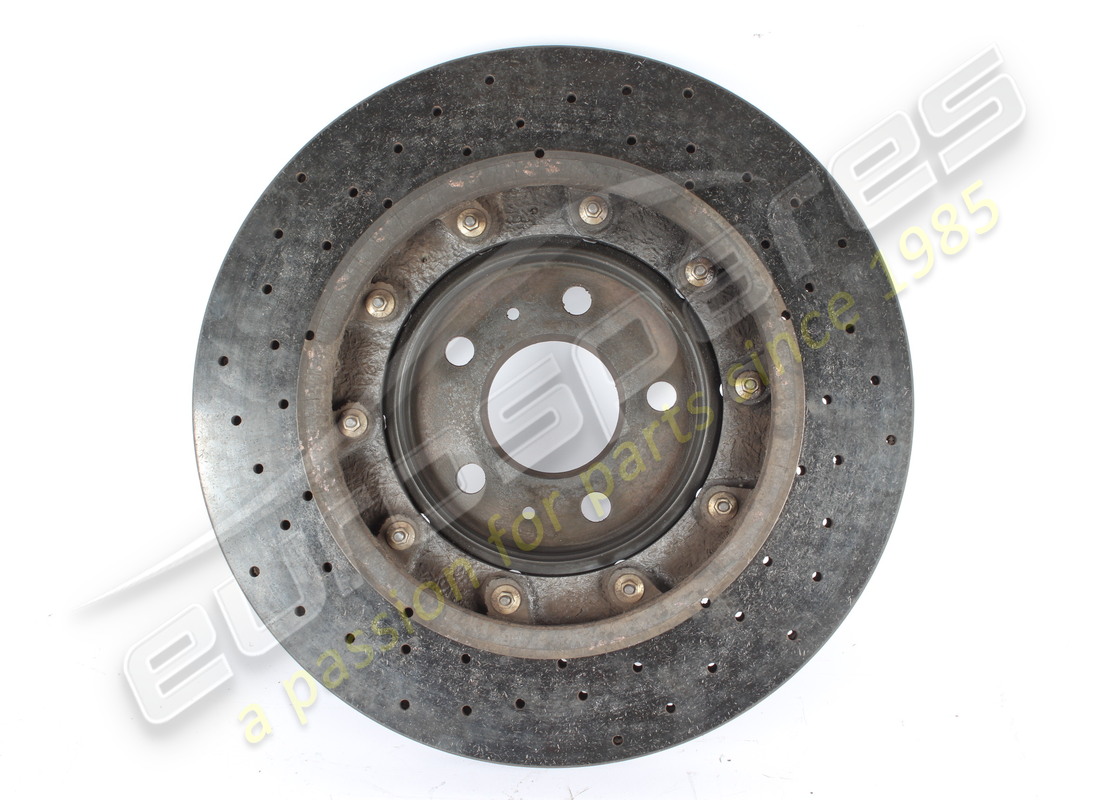 disque de frein carbone-céramique (ccp) d'occasion lamborghini. numéro de pièce 420615601l (2)