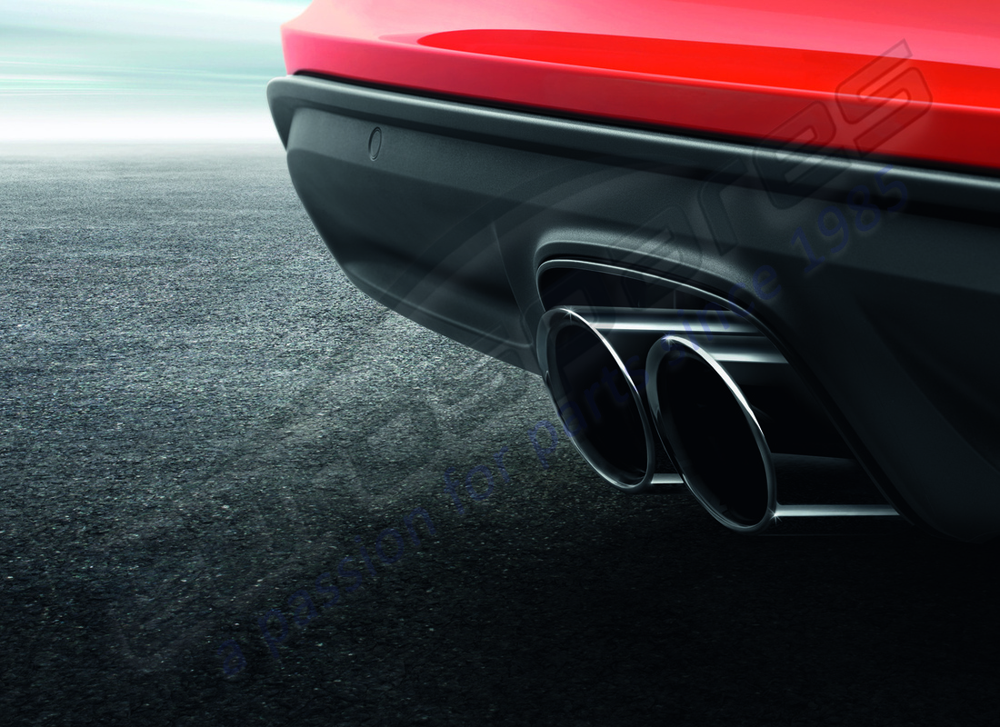 nouveaux sorties d'échappement sport porsche. numéro de pièce 98204420011 (1)
