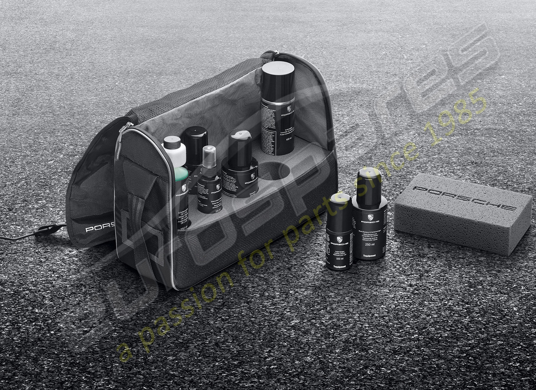 coffret d'entretien automobile neuf porsche - cabriolet. référence 00004400404 (1)