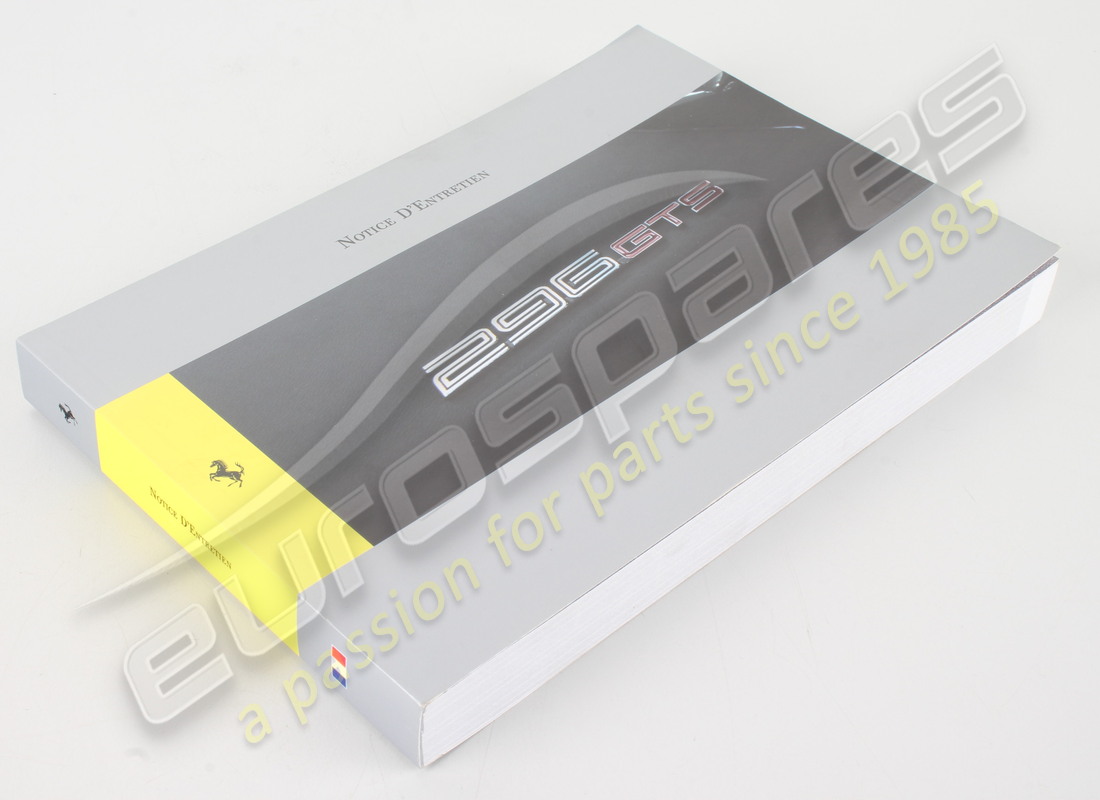 nouveau manuel du propriétaire ferrari. numéro de pièce 948774 (1)