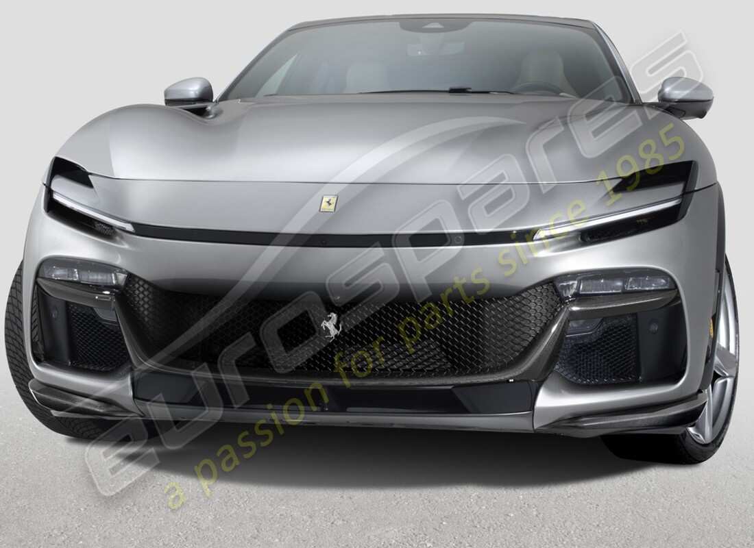 nouveau spoiler avant en fibre de carbone ferrari. numéro de pièce 70005857 (1)