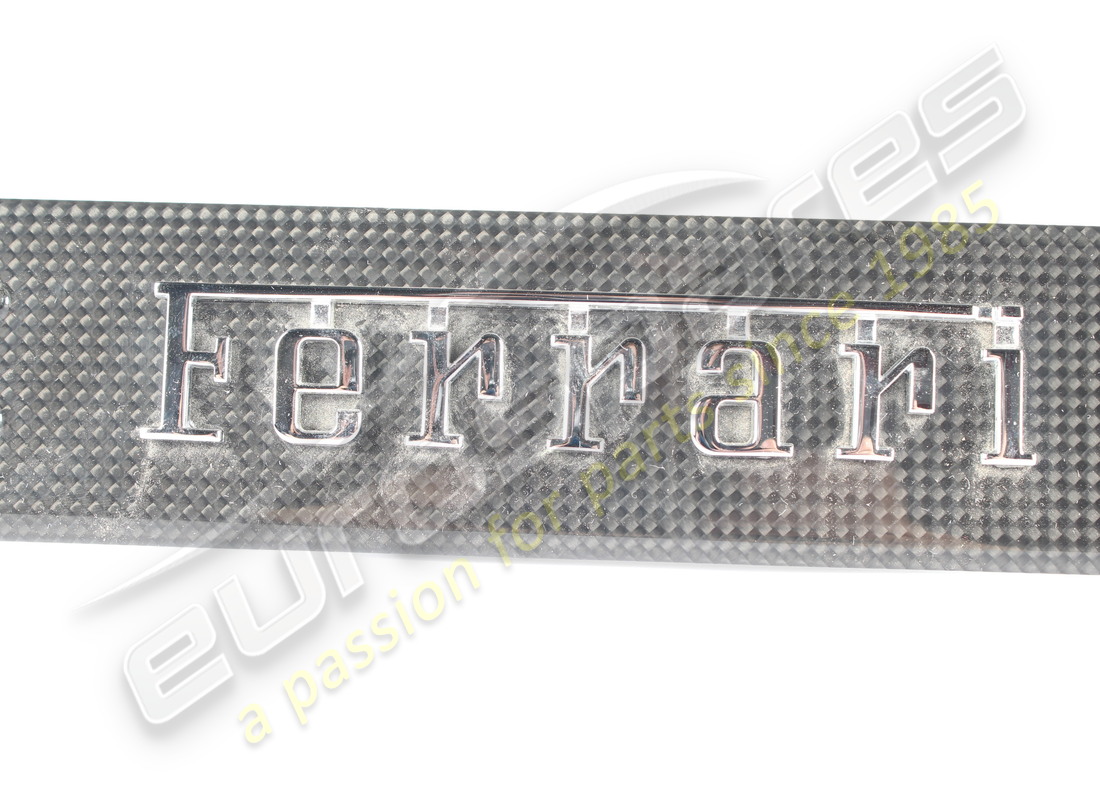 UTILISÉ Ferrari PLAQUE DE PIED GAUCHE. NUMÉRO DE PIÈCE 811482 (1)
