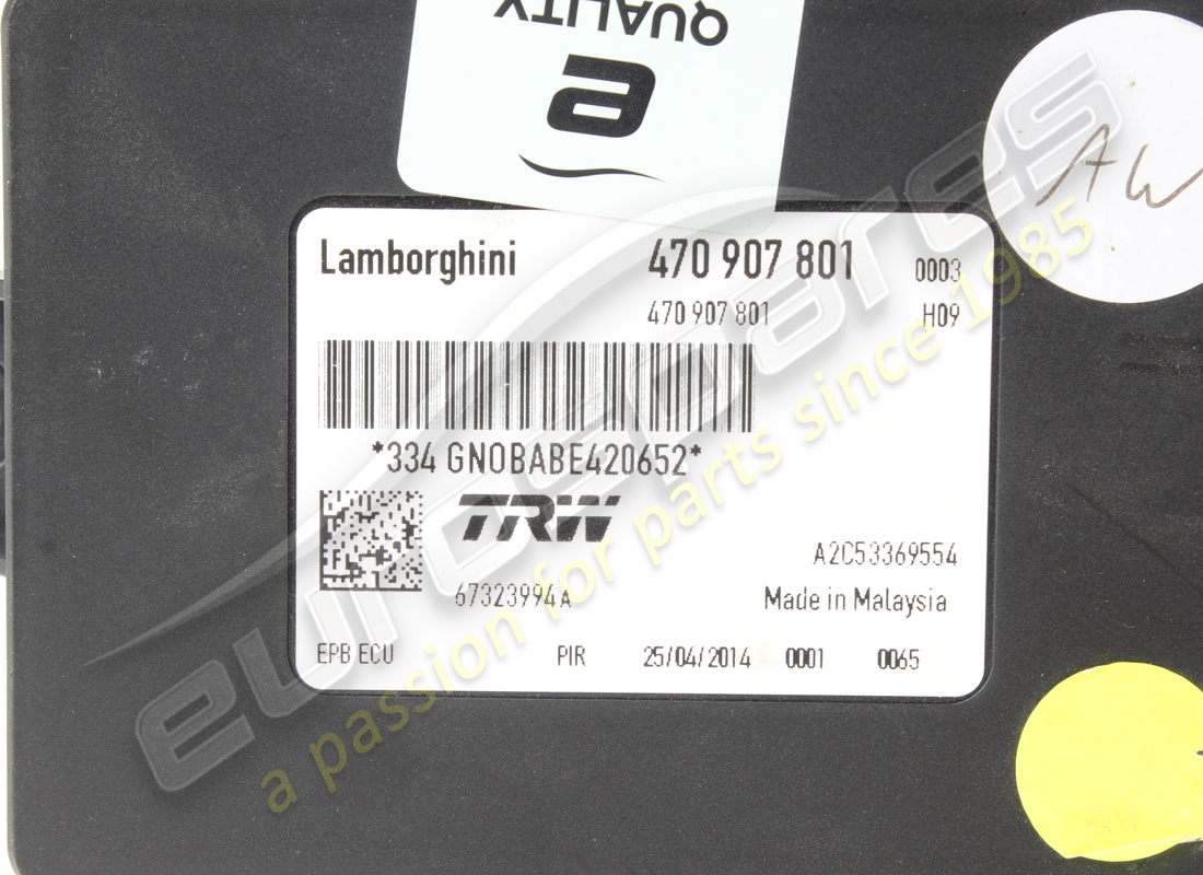 utilisé lamborghini unité de commande,. numéro de pièce 470907801 (4)