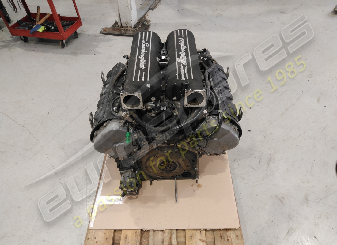 UTILISÉ Lamborghini LP520 MOTEUR GALLARDO. NUMÉRO DE PIÈCE MR00Y3Q07L (1)