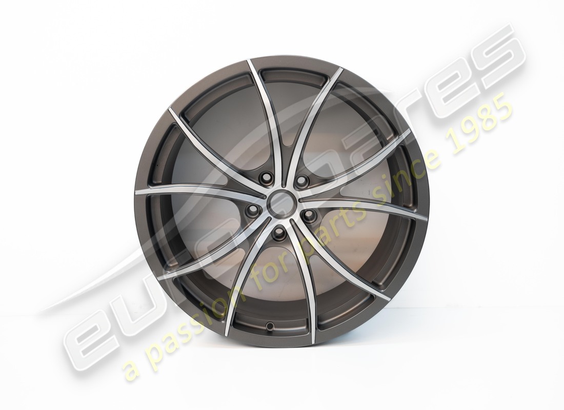ensemble de roues neuf ferrari (forge grigio corsa polies au diamant) 20 pouce avec goujons. numéro de pièce 70002004 (5)