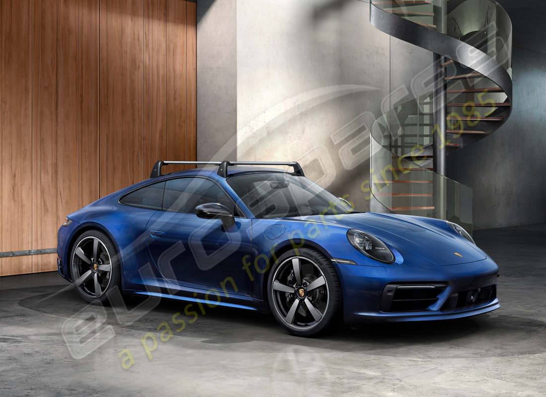 porte-bagages de toit neuf porsche. numéro de pièce 99204401262 (1)
