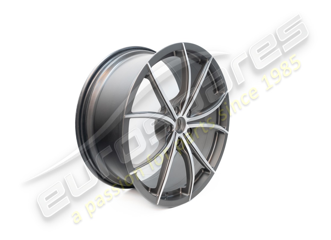 ensemble de roues neuf ferrari (forge grigio corsa polies au diamant) 20 pouce avec goujons. numéro de pièce 70002004 (6)