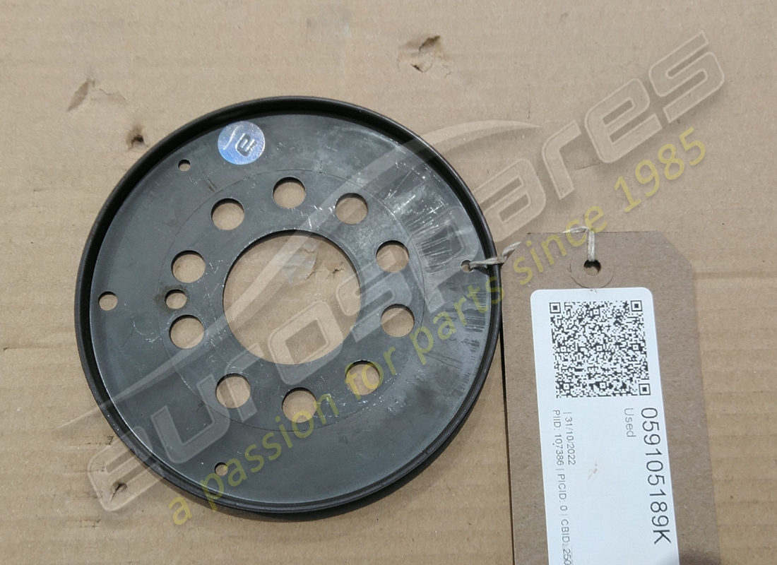 UTILISÉ Lamborghini ROTOR. NUMÉRO DE PIÈCE 059105189K (1)