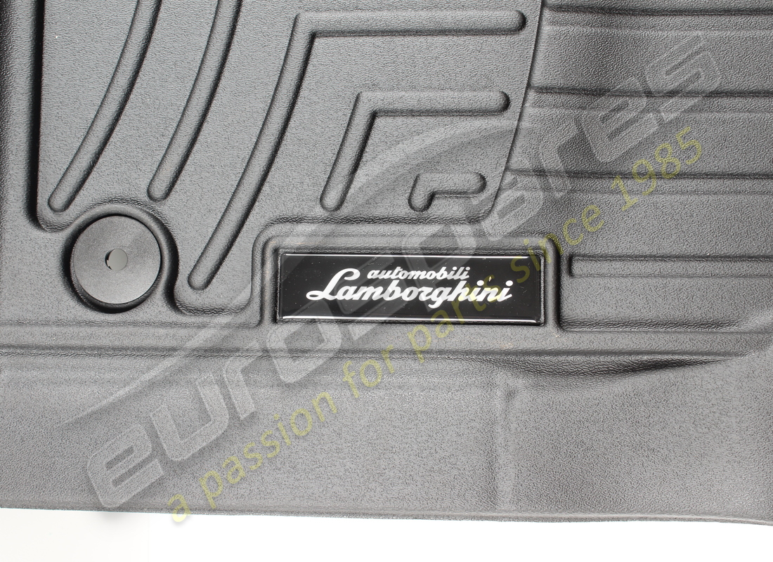 nouveau lamborghini 1 ensemble pied / tapis de sol (caoutchouc). numéro de pièce 4ml061501 (3)