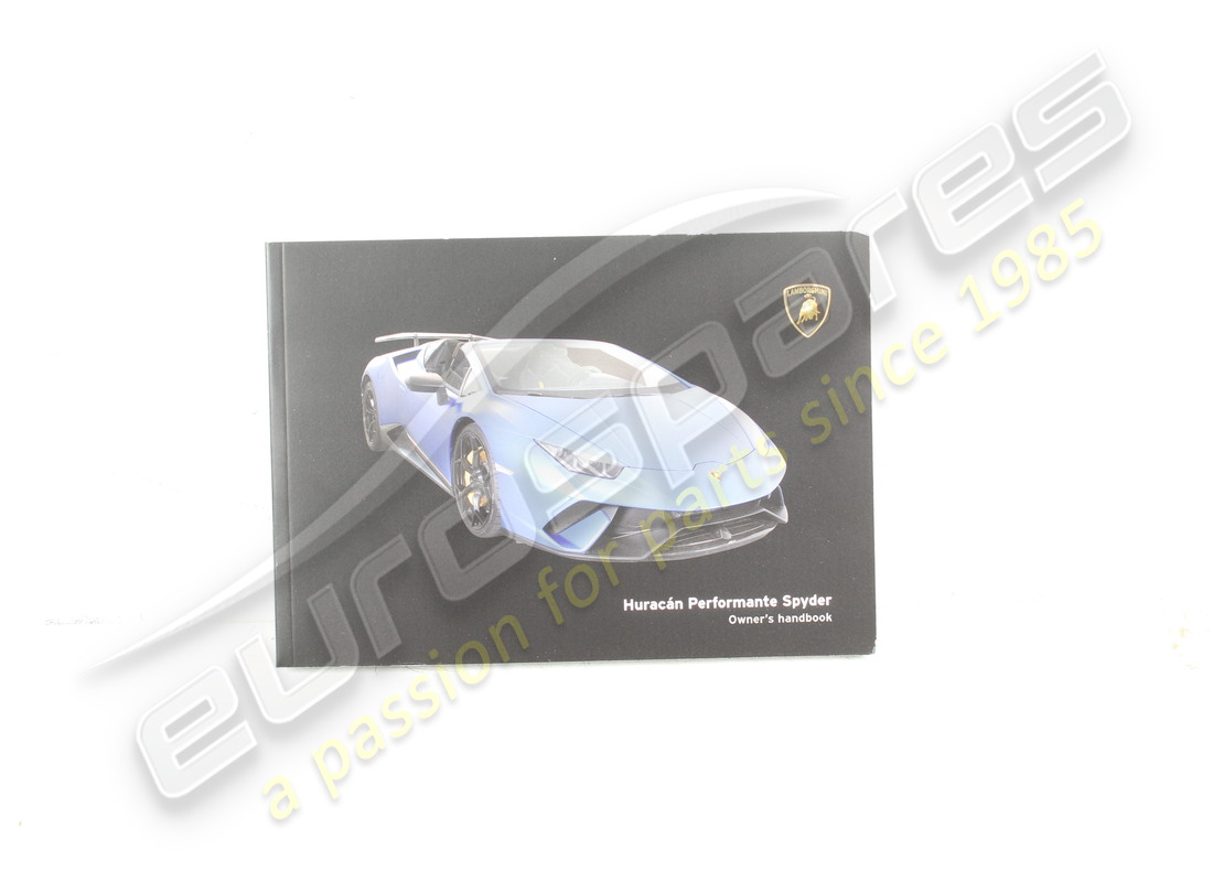 nouveau manuel du propriétaire lamborghini lum ing. numéro de pièce 4t7012720be (1)