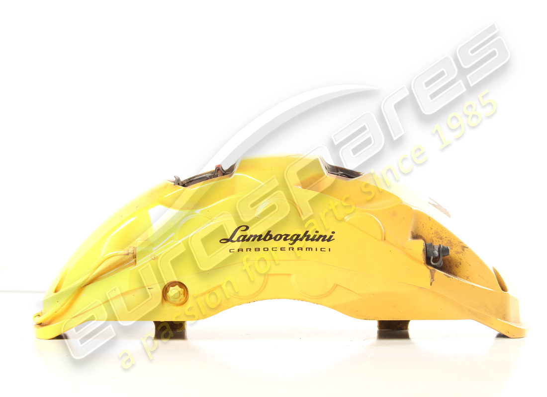 utilisé lamborghini étrier de frein 21 céramique 10k. numéro de pièce 4m0615106gd (1)