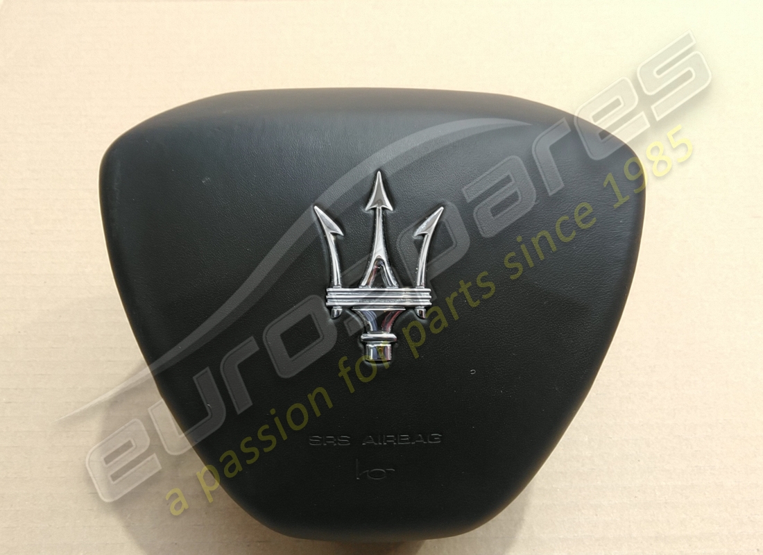 utilisé maserati module d'airbag conducteur noir. numéro de pièce 670021669 (1)