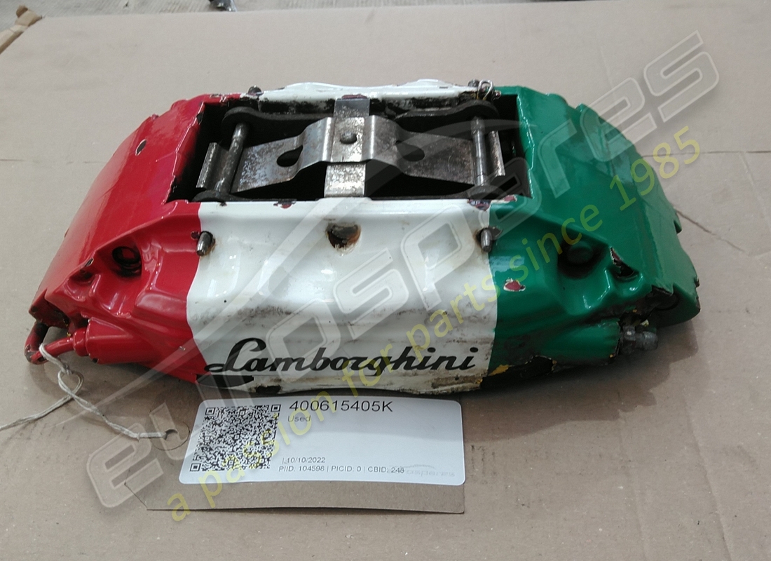 utilisé lamborghini étrier de frein arrière my04-08 y. numéro de pièce 400615405k (1)