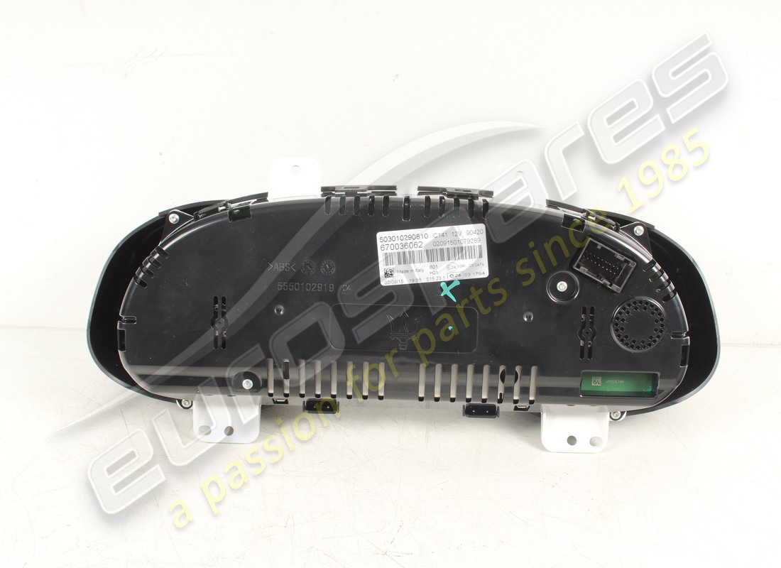 nouveau groupe d'instruments maserati. numéro de pièce 670036062 (3)