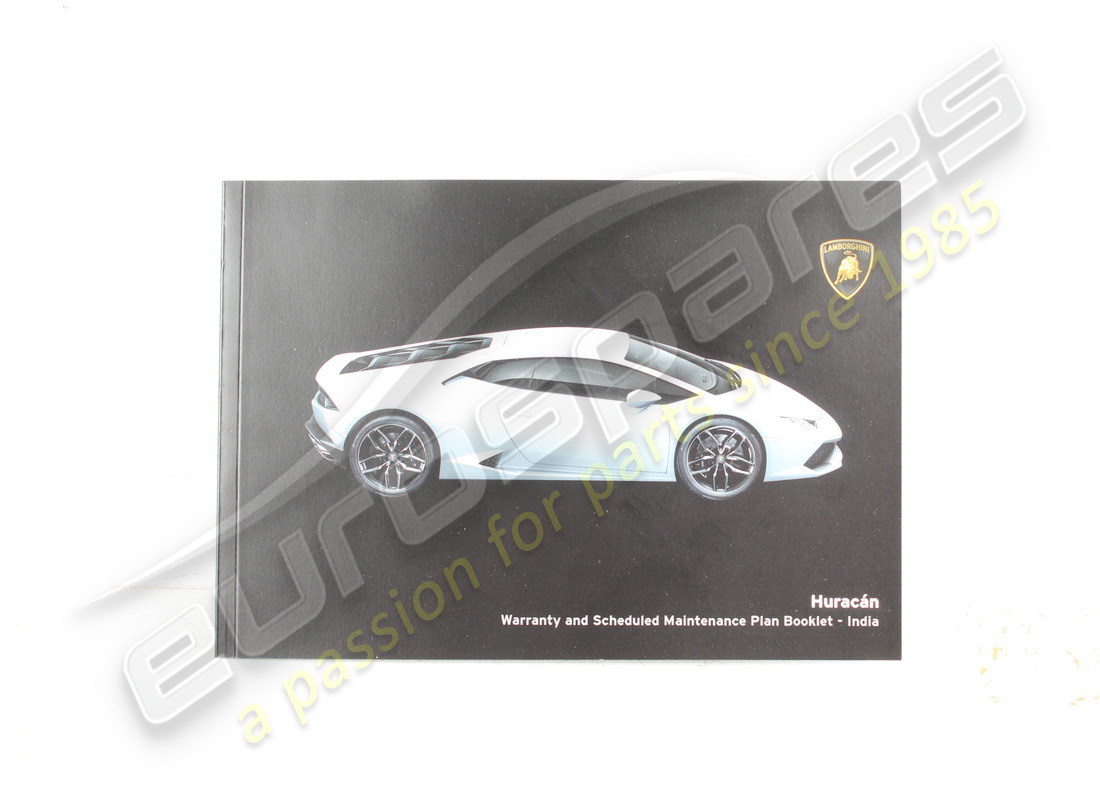 nouveau manuel du propriétaire lamborghini. numéro de pièce 4t0012791sc (1)