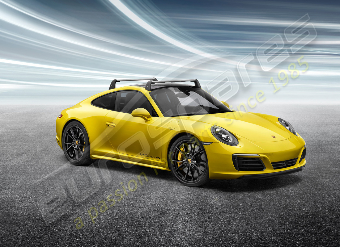 porte-bagages de toit neuf porsche. numéro de pièce 99204401262 (2)