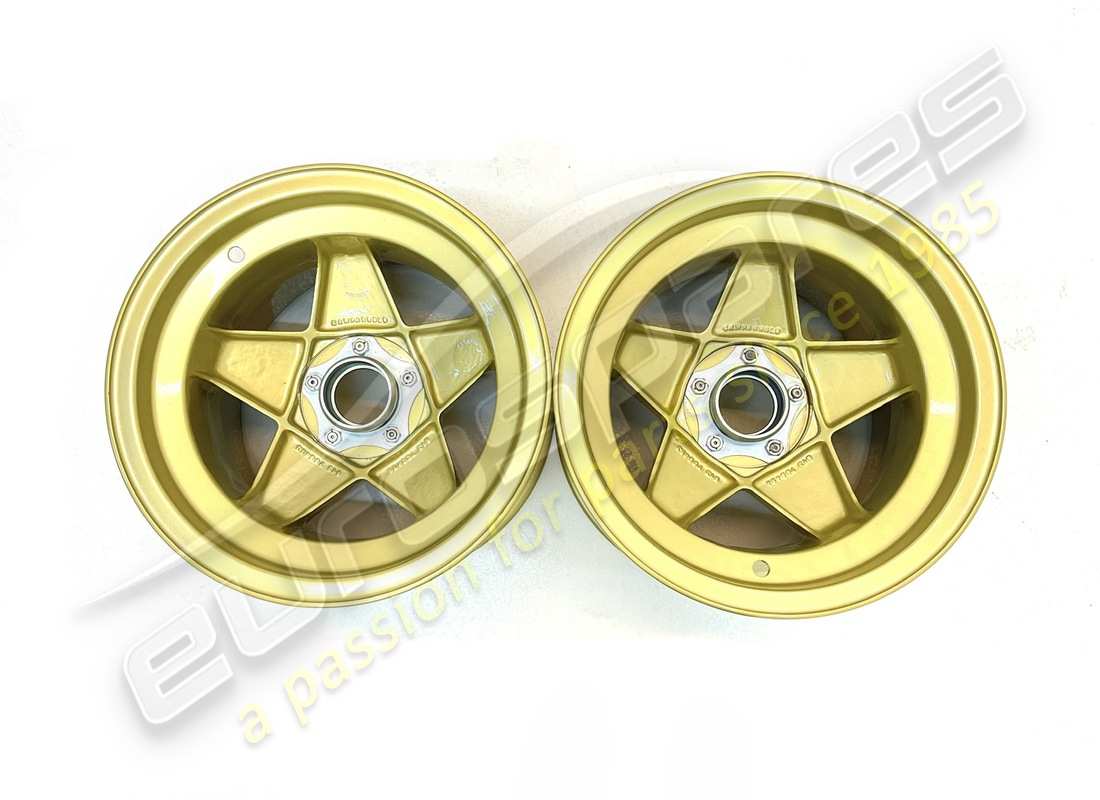 jeu de roues campagnolo reconditionnées ferrari pour ferrari 512s. numéro de pièce eap1443599 (2)