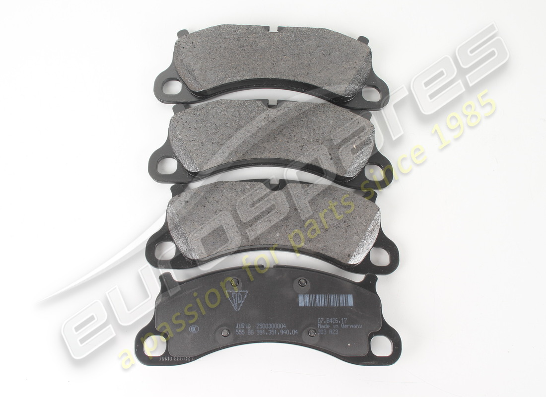 nouveau porsche 1 ensemble de les plaquettes de frein pour frein à disque. référence 99135194904 (1)