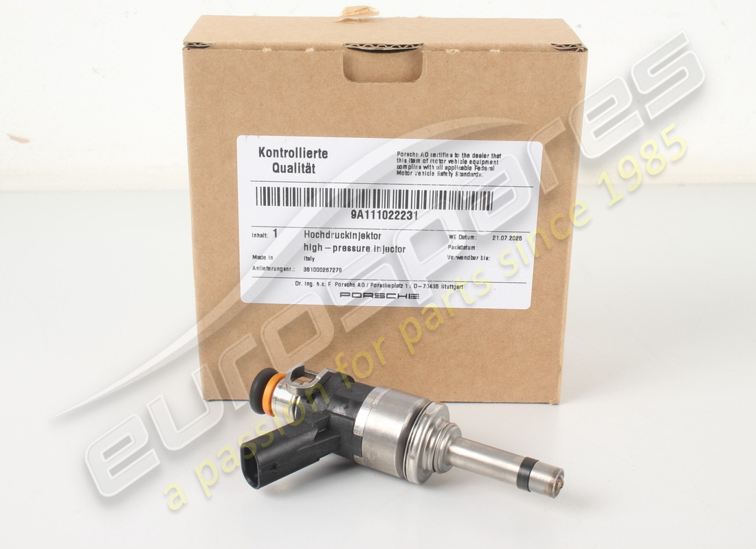 nouveau injecteur haute pression porsche. numéro de pièce 9a111022231 (3)