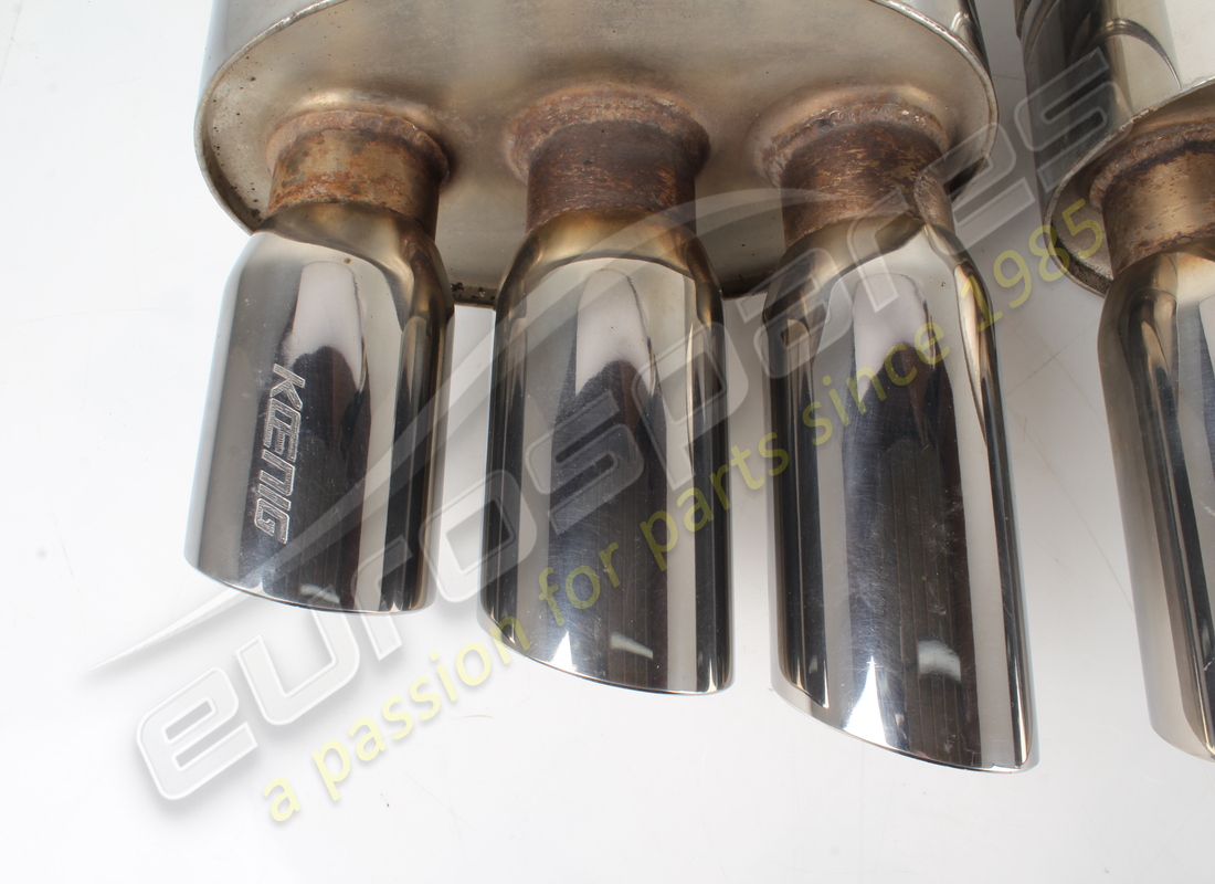 jeu de silencieux d'échappement eurospares utilisé (acier inoxydable). numéro de pièce eap1226105 (3)