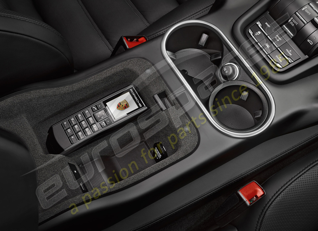 nouveau porsche combiné bluetooth pour module téléphonique. numéro de pièce 95804490011 (1)