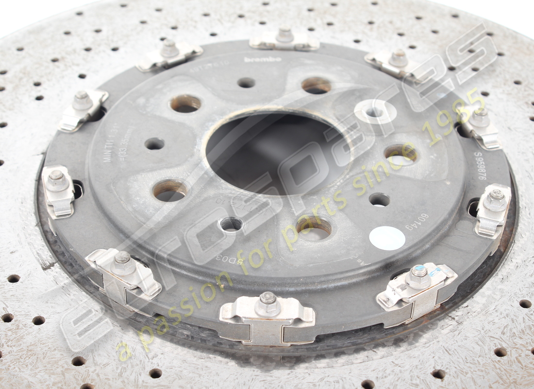 ferrari disque de frein avant utilisé. numéro de pièce 297292 (3)