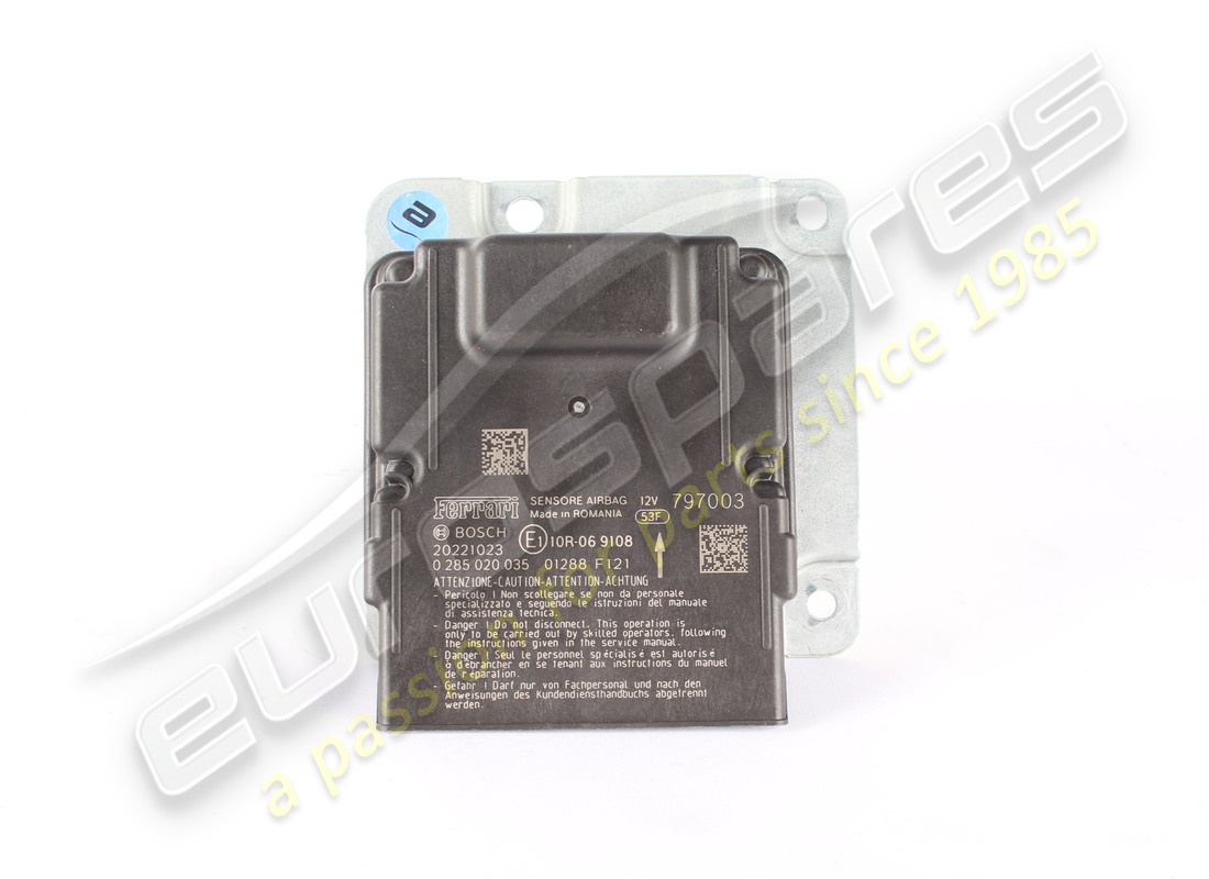 échantillon d'airbag ww d utilisé ferrari ecu. numéro de pièce 797003 (1)
