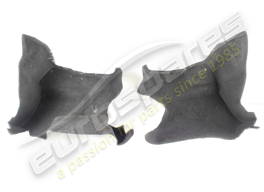 ENSEMBLE DE TAPIS DE COFFRE NOIR D'OCCASION Ferrari 456MGTA. NUMÉRO DE PIÈCE 65468790 (1)