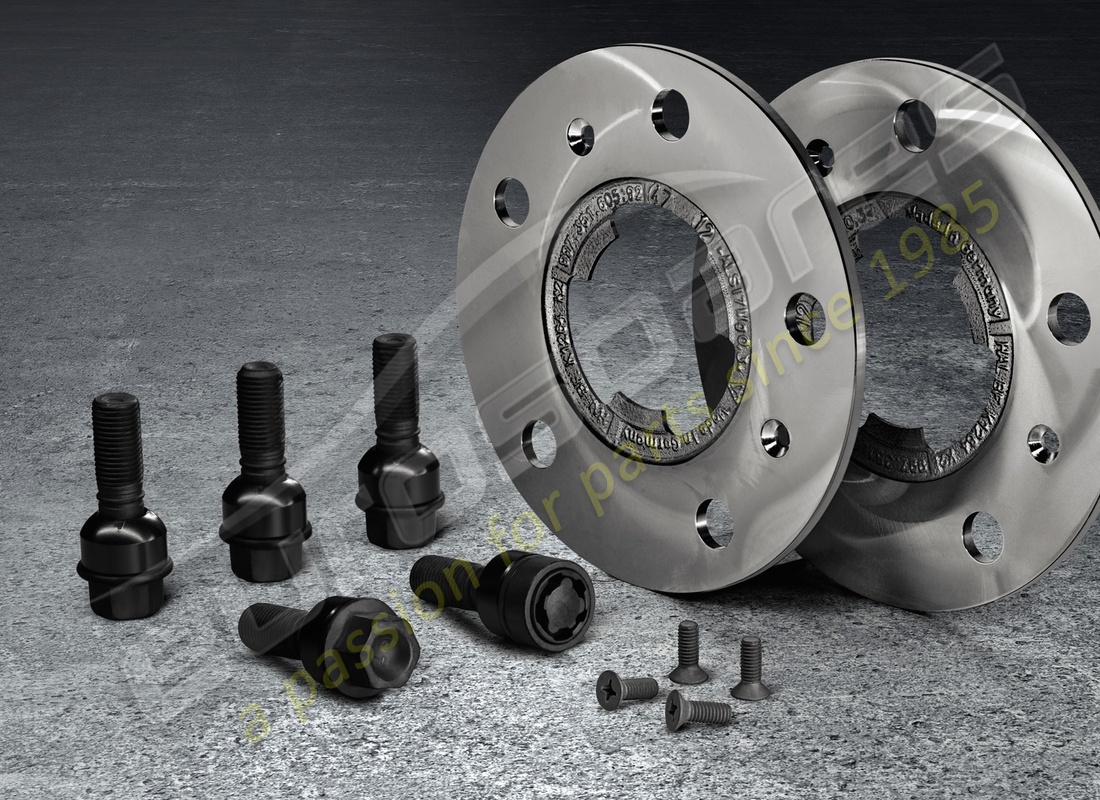 nouvelle entretoise de roue porsche - 5 mm. numéro de pièce 97004450002 (1)