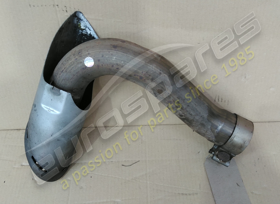 UTILISÉ Lamborghini TUYAU D'ÉCHAPPEMENT SATINÉ. NUMÉRO DE PIÈCE 4ML253681AE (1)